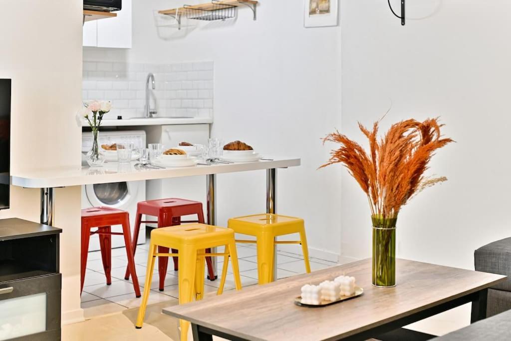 Appartement Proche Canal Saint Martin Paris Exterior foto