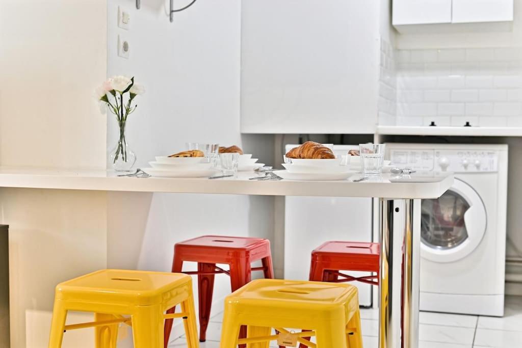 Appartement Proche Canal Saint Martin Paris Exterior foto