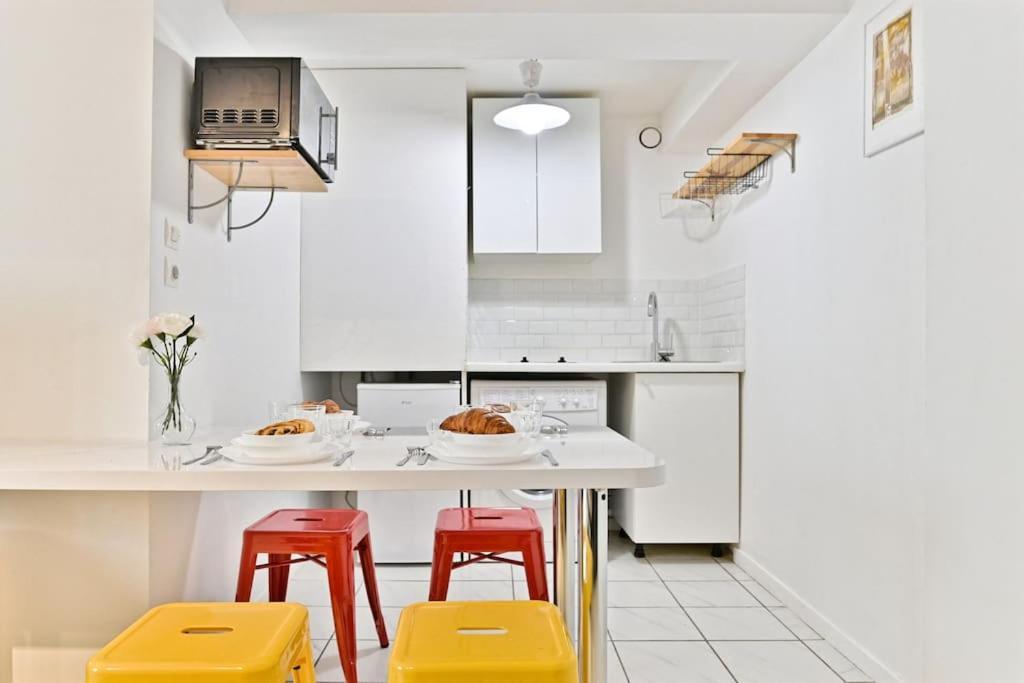 Appartement Proche Canal Saint Martin Paris Exterior foto